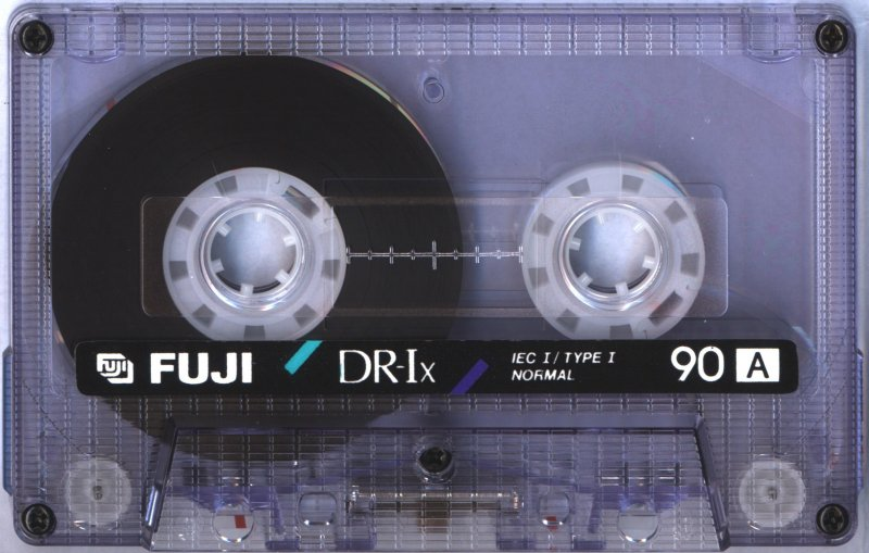 Compact Cassette Fuji DR-Ix 90 Type I Normal 1990 Europe