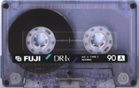 Compact Cassette Fuji DR-Ix 90 Type I Normal 1990 Europe