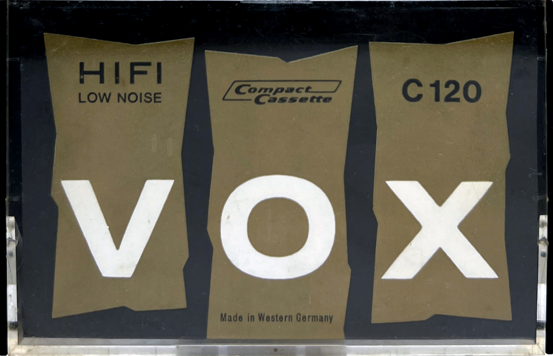 Compact Cassette VOX 120 Type I Normal 1975 Europe