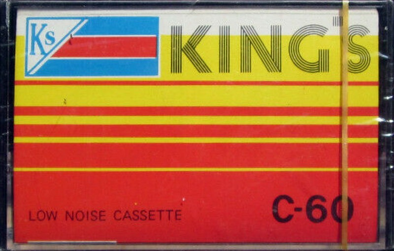 Compact Cassette Kings 60 Type I Normal 1980 Hong Kong