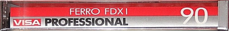 Compact Cassette Visa FDXI 90 Type I Normal 1983 North America