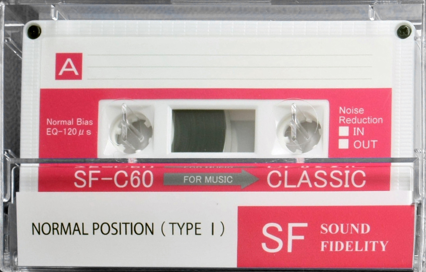 Compact Cassette Classic SF / Floral 60 Type I Normal 2023 Worldwide
