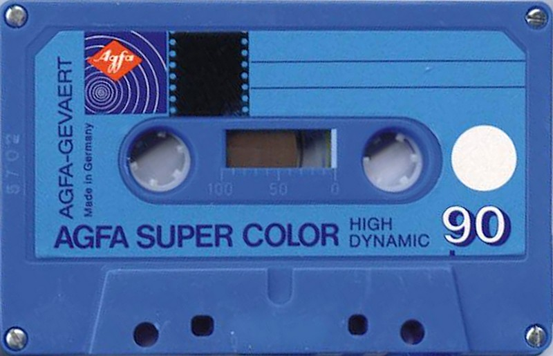 Compact Cassette: AGFA  - SUPER COLOR 90