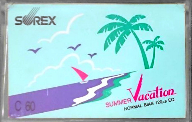 Compact Cassette Sorex 60 "Summer Vacation" Type I Normal 1988 South Korea