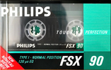 Compact Cassette Philips FSX 90 Type I Normal 1987 Europe