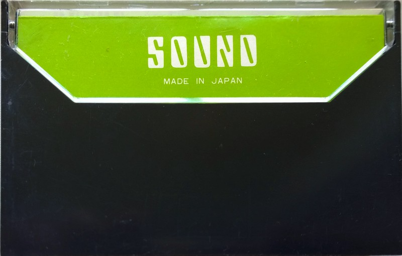 Compact Cassette Sound 60 Type I Normal 1978 Japan