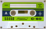 Compact Cassette Sound 60 Type I Normal 1978 Japan