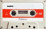 Compact Cassette Sanyo 60 Type I Normal 1972 Japan