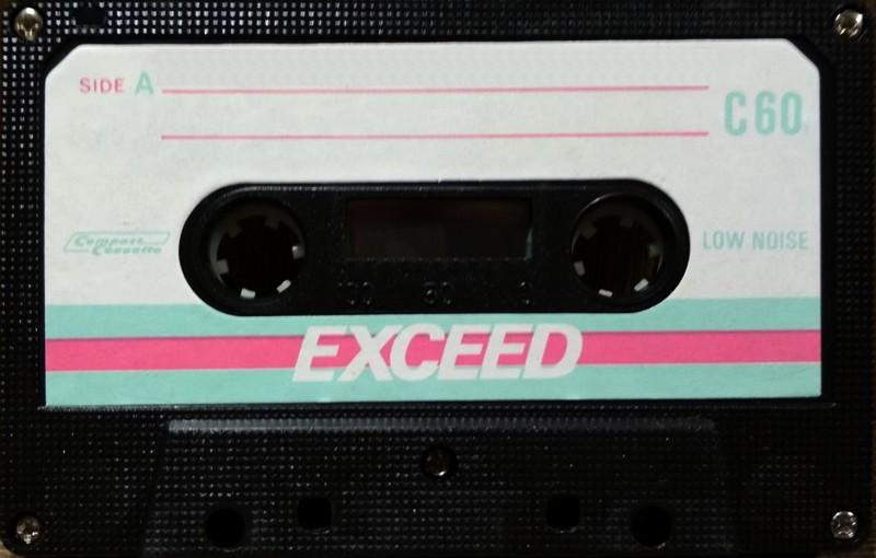 Compact Cassette Exceed 60 Type I Normal Hong Kong