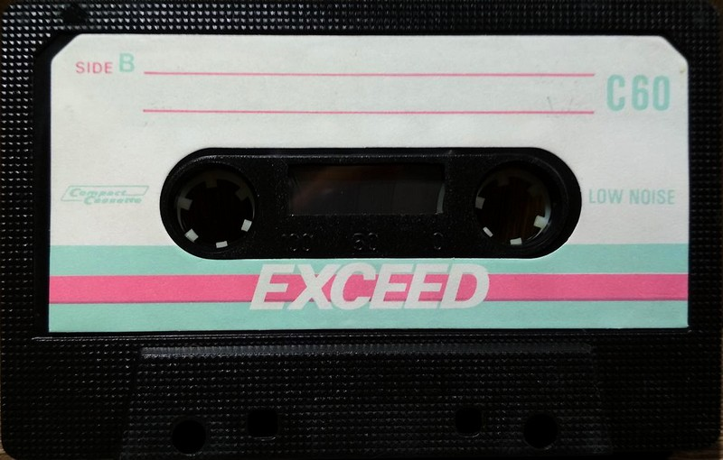 Compact Cassette Exceed 60 Type I Normal Hong Kong