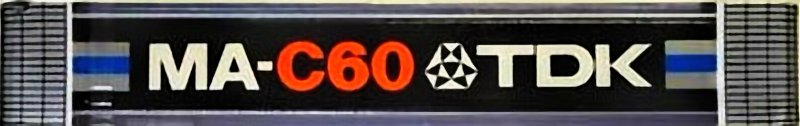 Compact Cassette TDK MA 60 Type IV Metal 1979 Japan
