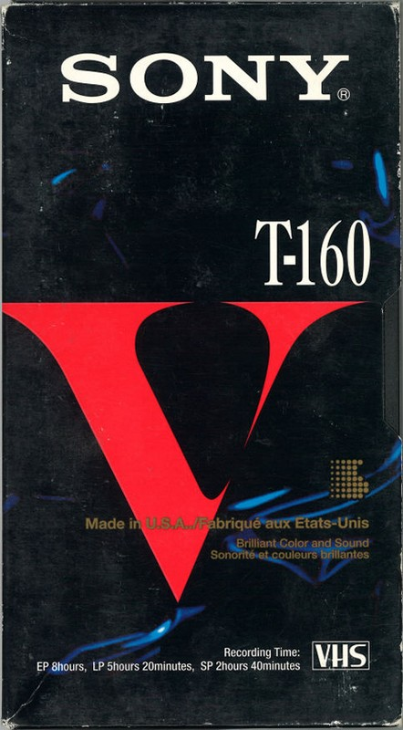 VHS, Video Home System: Sony  - V 160