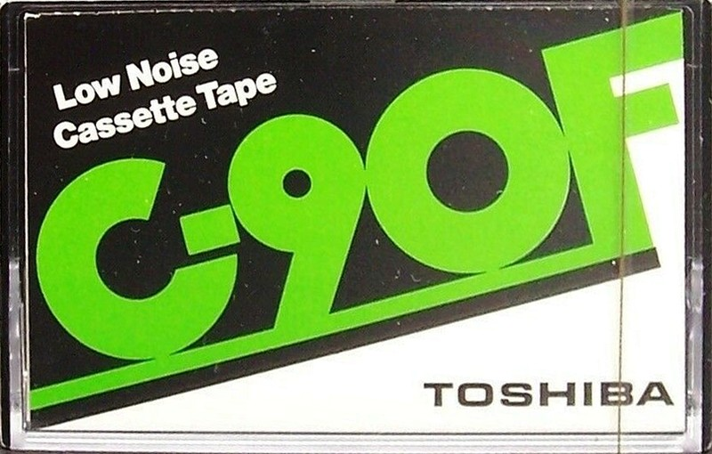 Compact Cassette Toshiba F 90 Type I Normal 1977 Japan