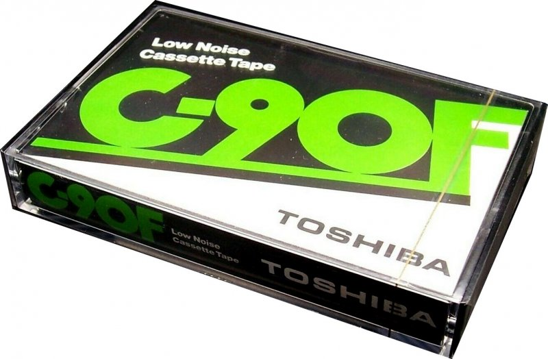 Compact Cassette Toshiba F 90 Type I Normal 1977 Japan