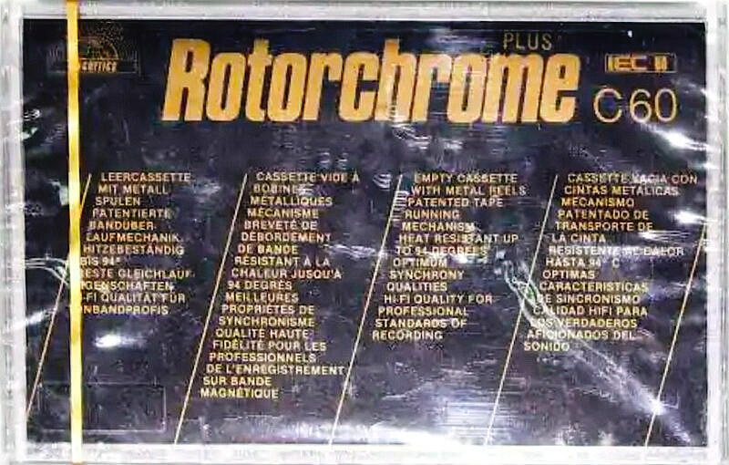 Compact Cassette: Unknown MCP - Rotorchrome 60