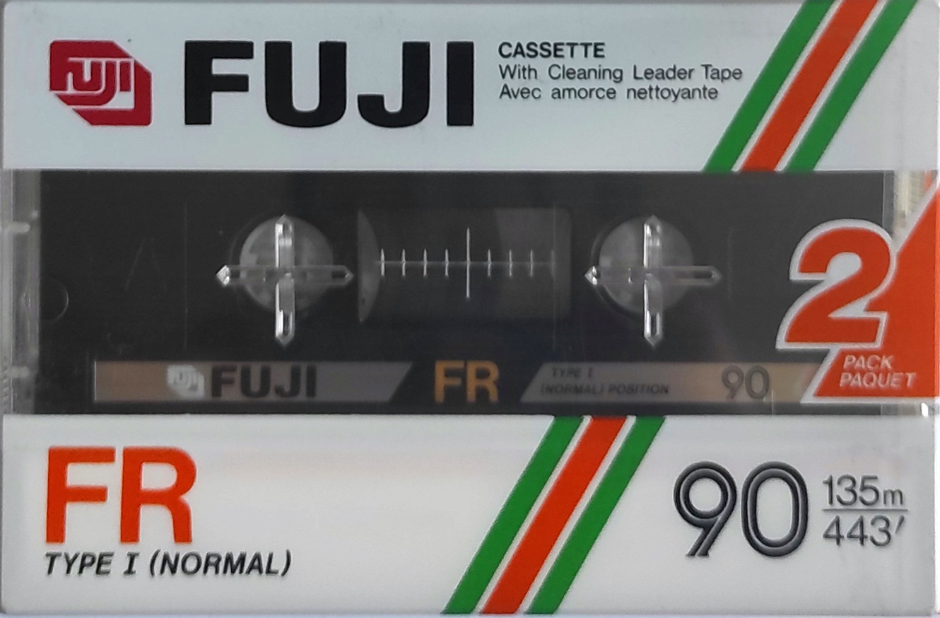 2 pack Fuji FR 90 Type I Normal 1985 Europe