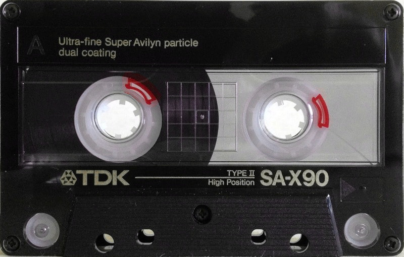 Compact Cassette TDK 90 Type II Chrome 1988 USA