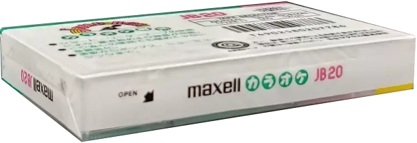 Compact Cassette Maxell Juke Box 20 "JB 20" Type I Normal 1991 Japan