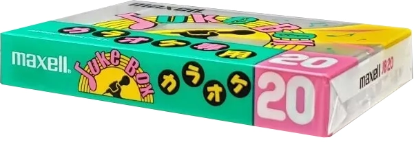 Compact Cassette Maxell Juke Box 20 "JB 20" Type I Normal 1991 Japan