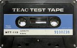 Compact Cassette Teac MTT "113 Azimuth" Test Cassette Japan