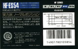 Compact Cassette Sony HF-ES 54 "HF-ES 54B" Type I Normal 1989 Japan