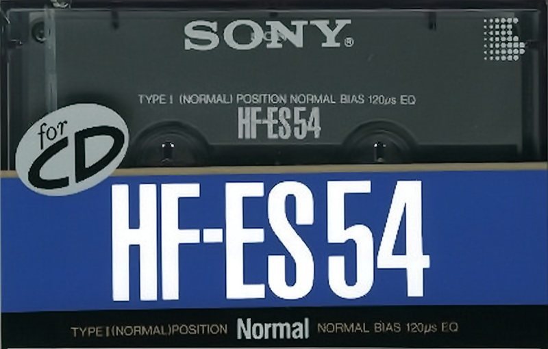 Compact Cassette: Sony  - HF-ES 54