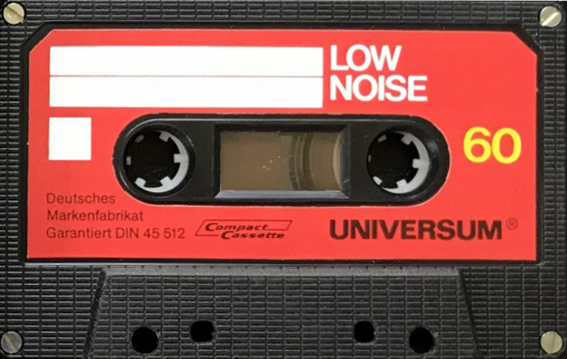 Compact Cassette Universum 60 Type I Normal 1979 Europe