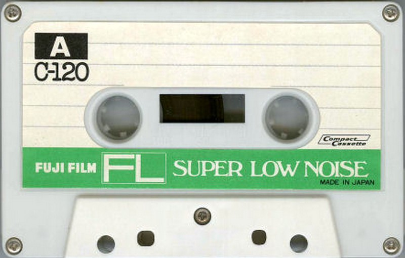 Compact Cassette Fuji Film FL 120 Type I Normal 1971 Japan