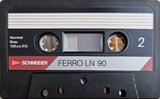Compact Cassette Schneider Ferro LN 90 Type I Normal 1985 Europe