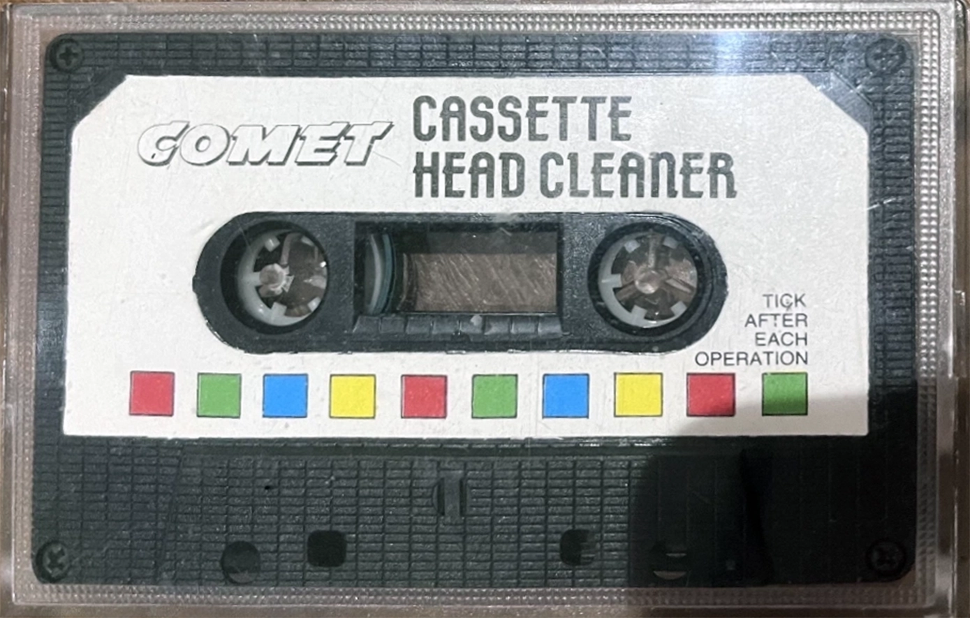 Compact Cassette Comet Cleaning Cassette Unknown Country