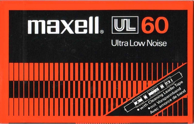 Compact Cassette: Maxell / Hitachi Maxell - UL 60