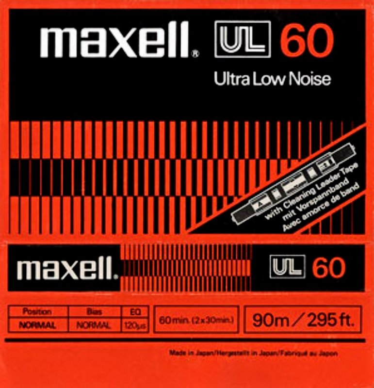 Compact Cassette: Maxell / Hitachi Maxell - UL 60