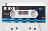 Compact Cassette Maxell 90 Type I Normal 1970 Worldwide