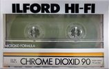 Compact Cassette Ilford CD 90 "Chrome Dioxid" Type II Chrome 1984 Europe