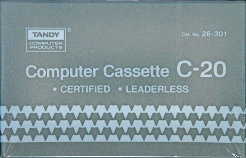 Compact Cassette: Unknown Tandy -  20