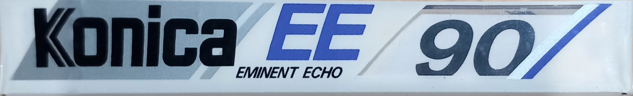 Compact Cassette Konica EE 90 Type II Chrome 1984 Japan