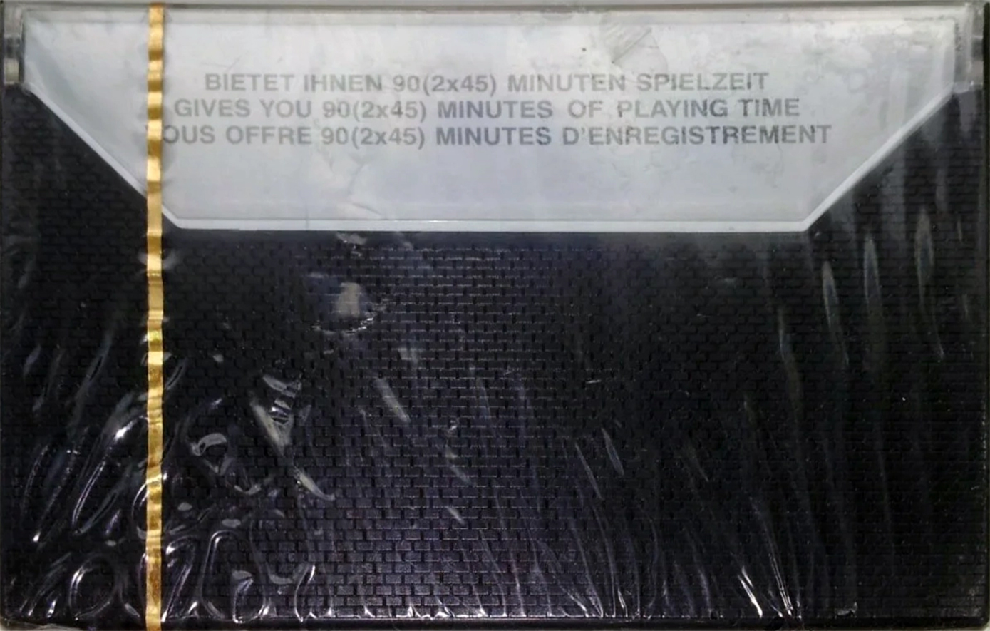 Compact Cassette Silver Sound 90 Type I Normal 1975 Europe