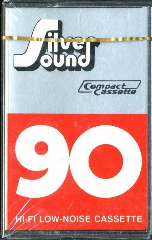 Compact Cassette Silver Sound 90 Type I Normal 1975 Europe