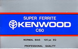 Compact Cassette Kenwood 60 Type I Normal Japan