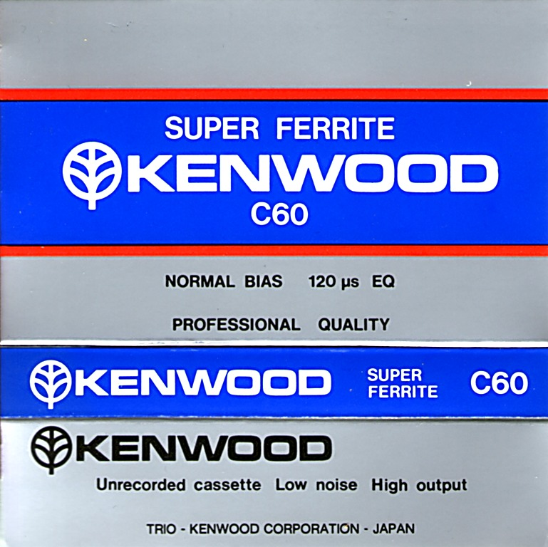 Compact Cassette Kenwood 60 Type I Normal Japan