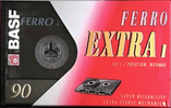 Compact Cassette BASF Ferro Extra I 90 Type I Normal 1993 USA