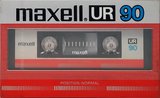 Compact Cassette Maxell UR 90 Type I Normal 1985 Japan