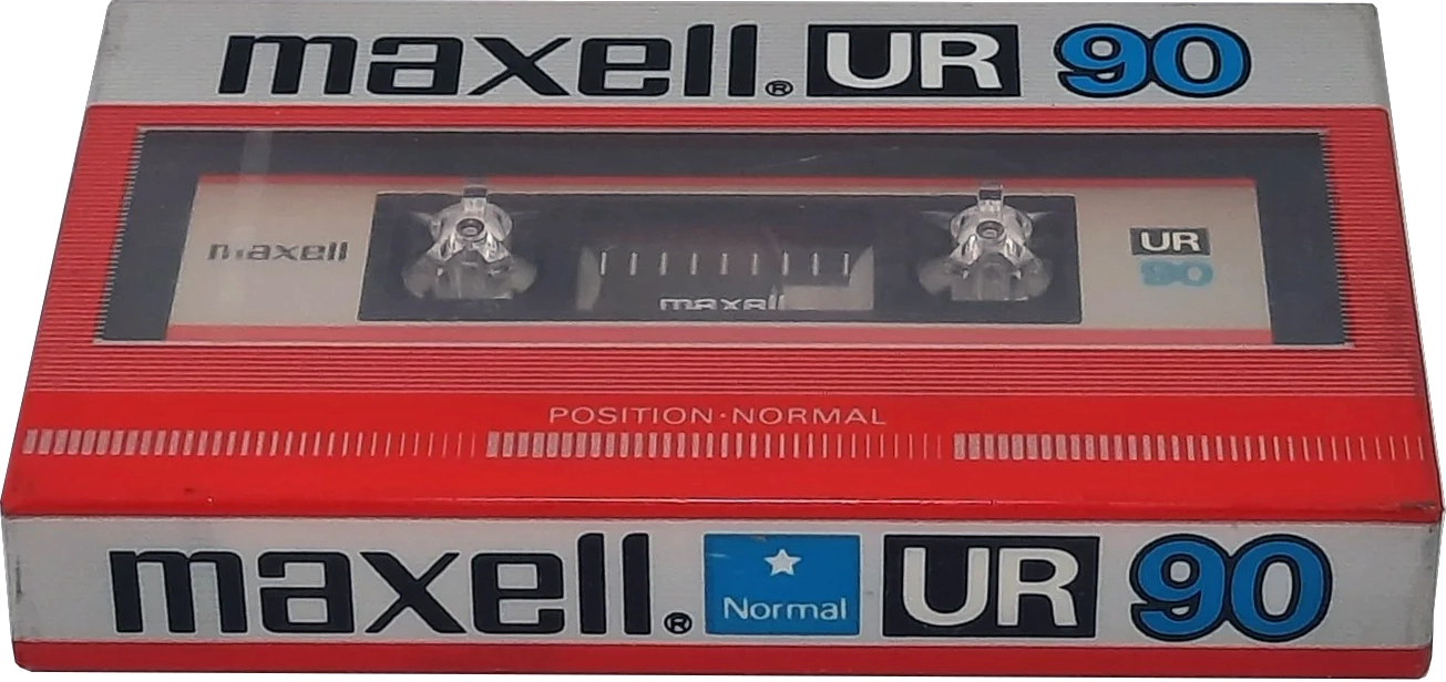 Compact Cassette Maxell UR 90 Type I Normal 1985 Japan
