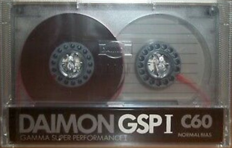 Compact Cassette Daimon GSP I 60 Type I Normal 1981 Germany