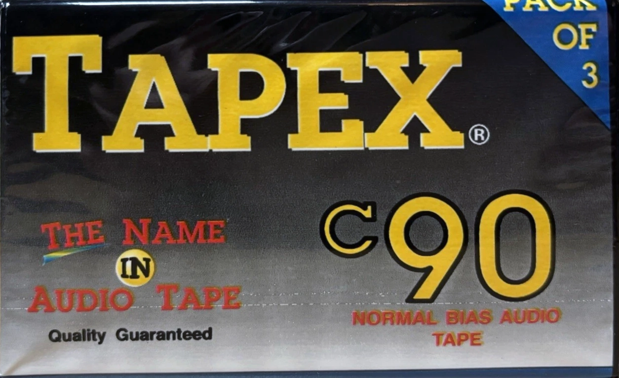 3 pack Tapex 90 Type I Normal Unknown Country