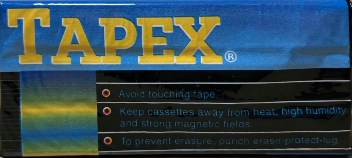 3 pack Tapex 90 Type I Normal Unknown Country