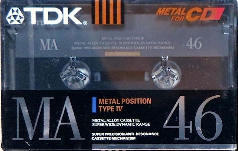 Compact Cassette: TDK  - MA 46