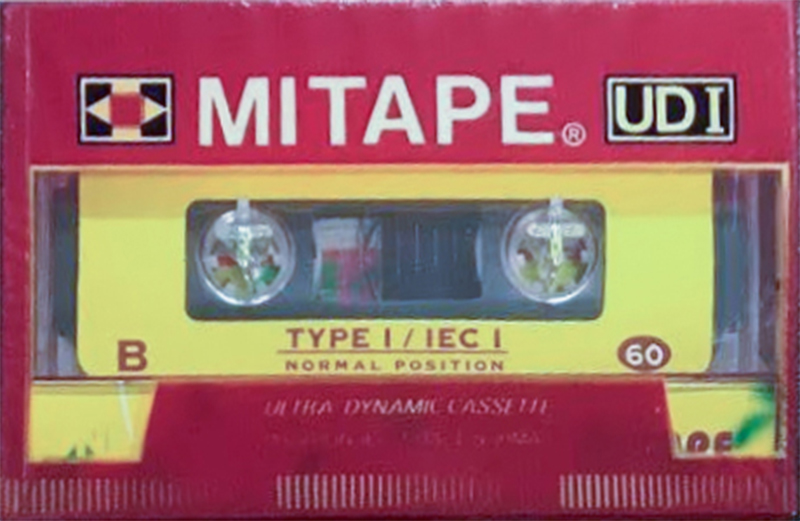 Compact Cassette Mitape 60 "UD I" Type I Normal Thailand