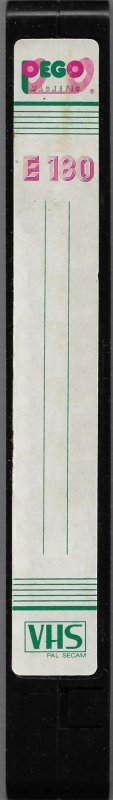 VHS, Video Home System Pego Magnetic 180 Type I Normal Slovenia