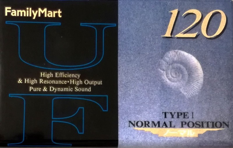 Compact Cassette Family Mart UF 120 "UF-120" Type I Normal 1999 Japan